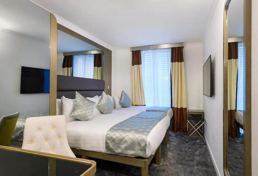 CenSo Home Modern Wooden Hotel Bedroom Set for Boutique Hotels