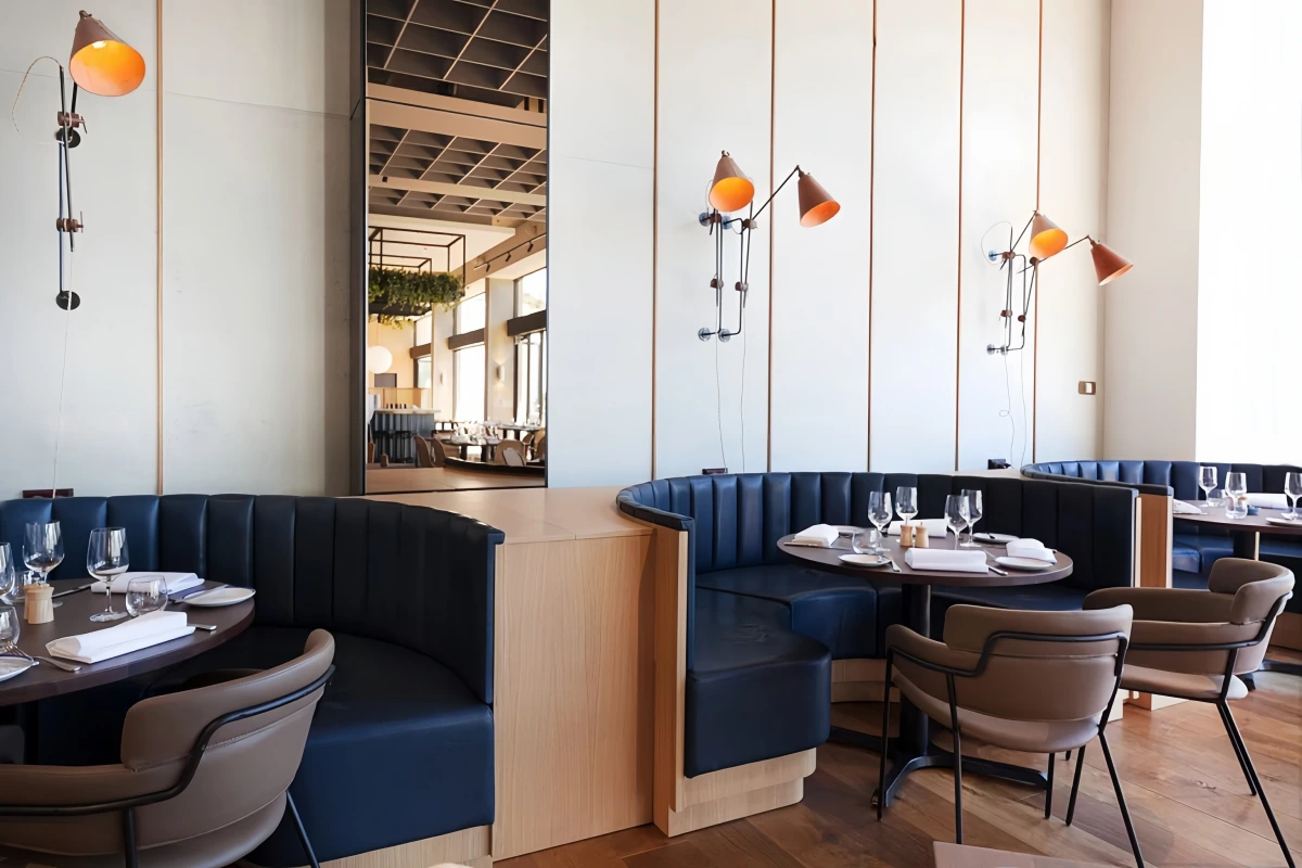 CenSo Home custom restaurant booth seating