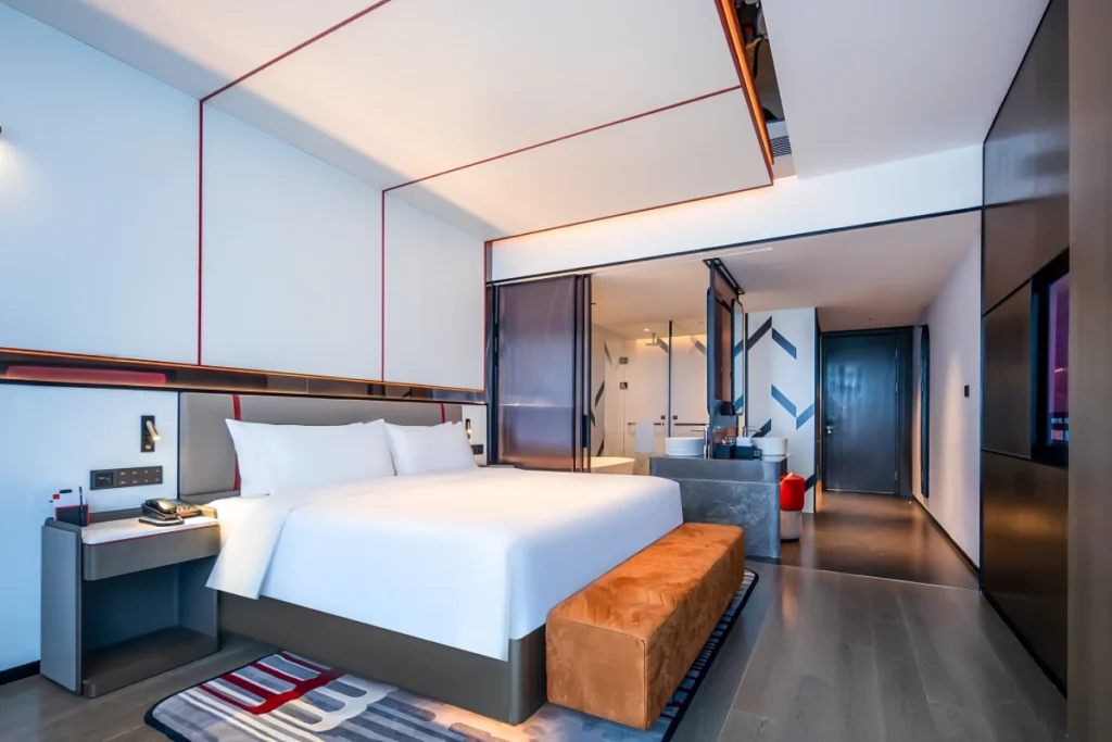 CenSo Home Contemporary Hotel Room Design 1