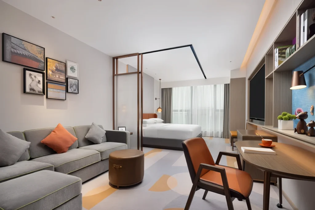 CenSo Home Contemporary Hotel Room Design 3