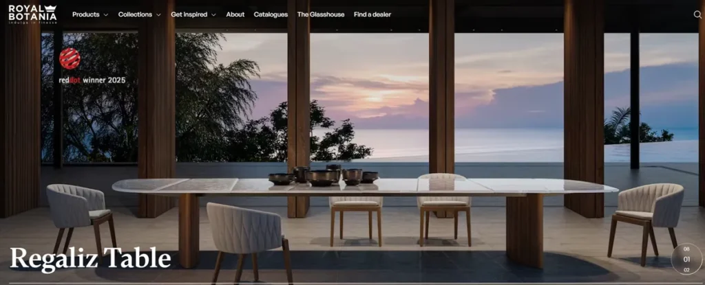 ROYAL BOTANIA WEBSITE