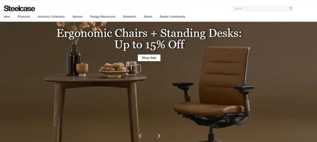 Steelcase website