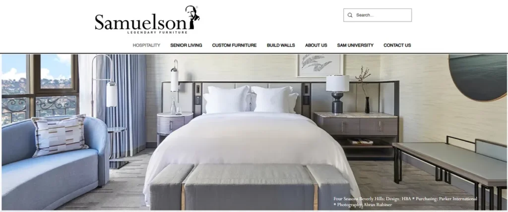 samuelsonfurniture website