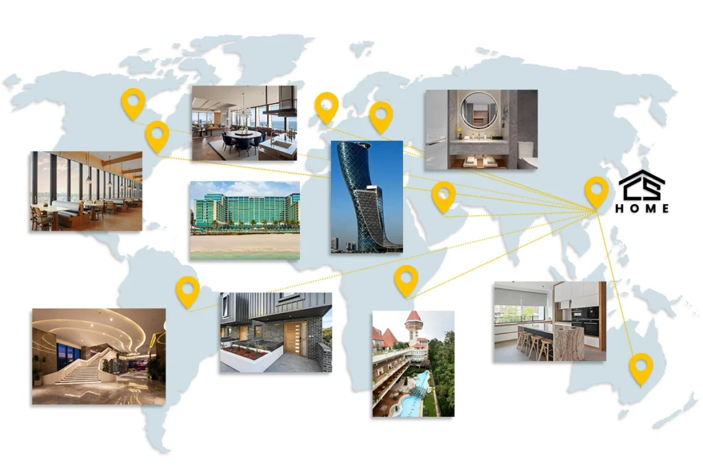 CenSo Home whole house customization project case around the world