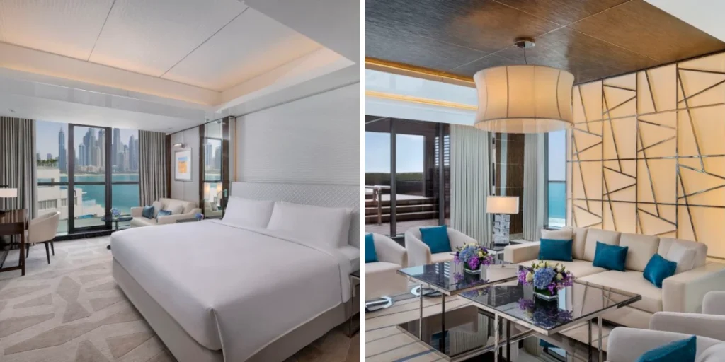 Best 20 hotel room furniture idea in Hilton Dubai Palm Jumeirah