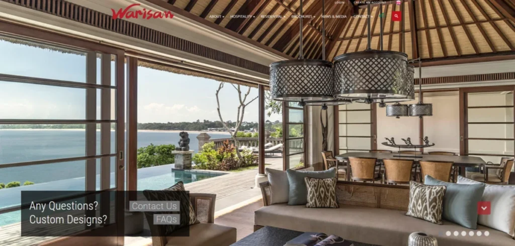 WARISAN FURNITURE WEBSITE