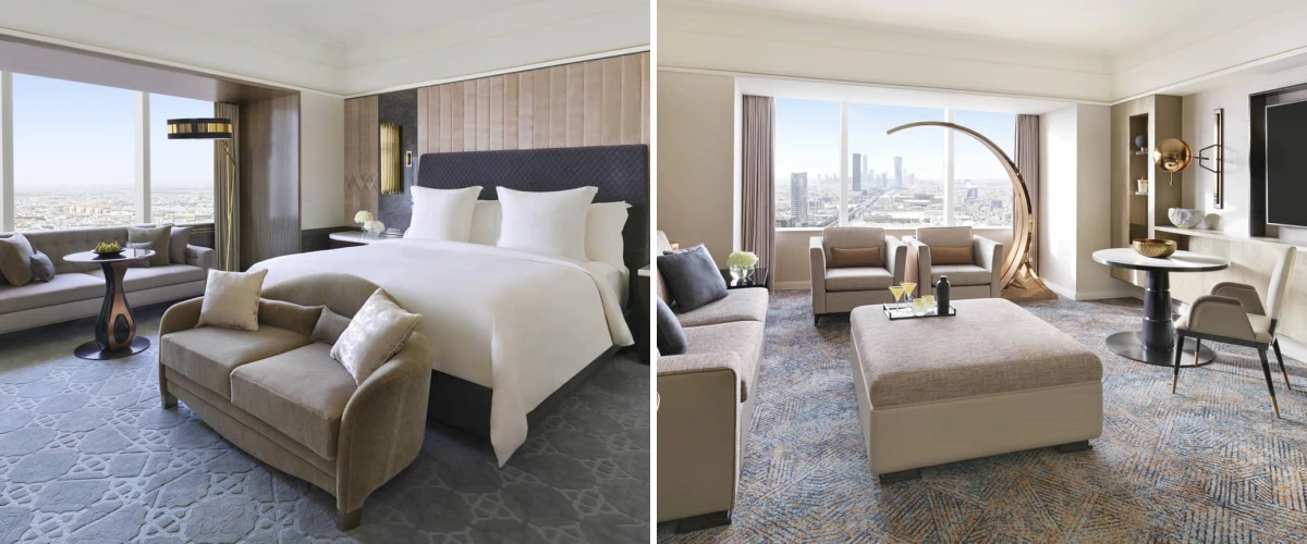 hotel bedroom design in Four Seasons Hotel