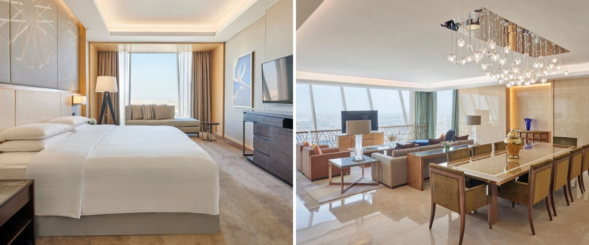hotel bedroom design in Hyatt_Regency_Riyadh_Olaya