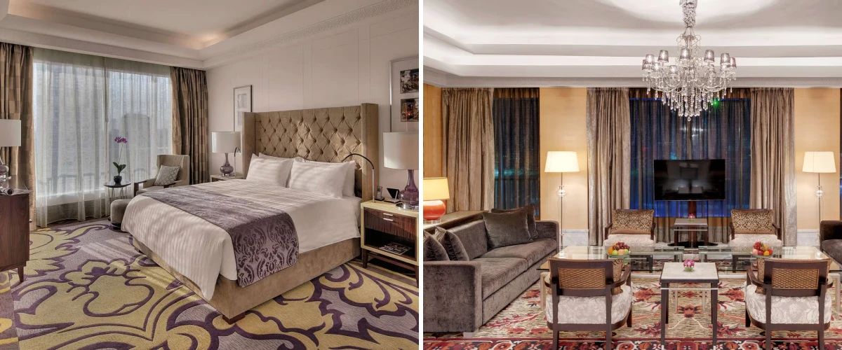 hotel bedroom furniture design in Hotel Indonesia Kempinski Jakarta