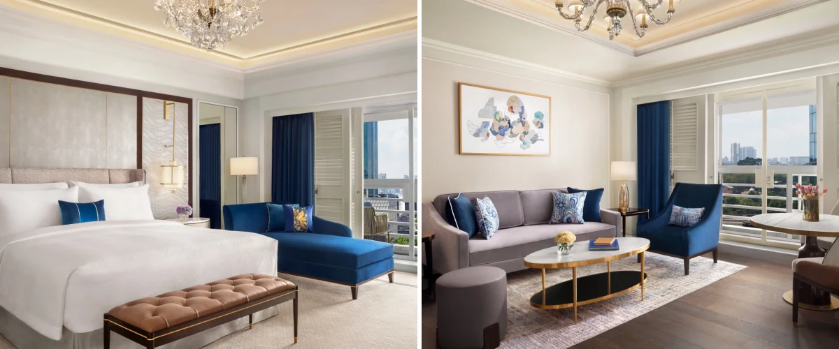 hotel bedroom furniture design in The St. Regis Jakarta