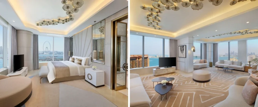 hotel bedroom furniture idea for The St. Regis Dubai, The Palm
