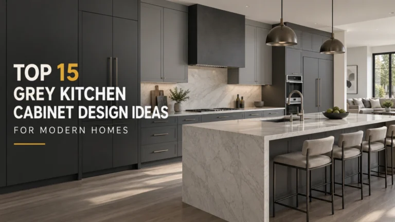 TOP 15 grey kitchen cabinet design ideas for modern home