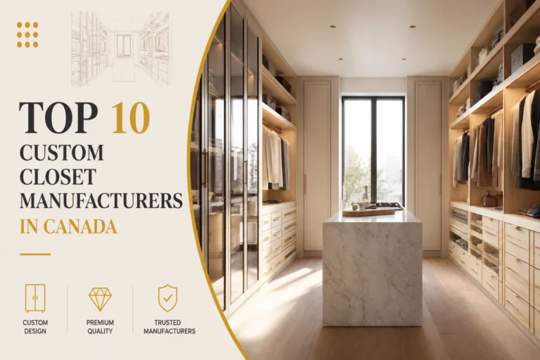 custom closet manufacturers Canada