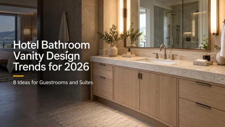 hotel bathroom vanity design trends