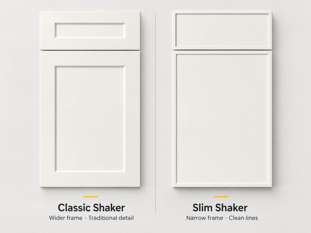 CenSo Home Classic and Slim Shaker Cabinet Door