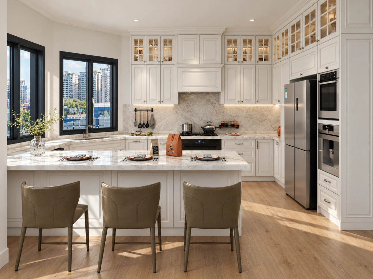 CenSo Home White Shaker Kitchen Cabinet Supplier