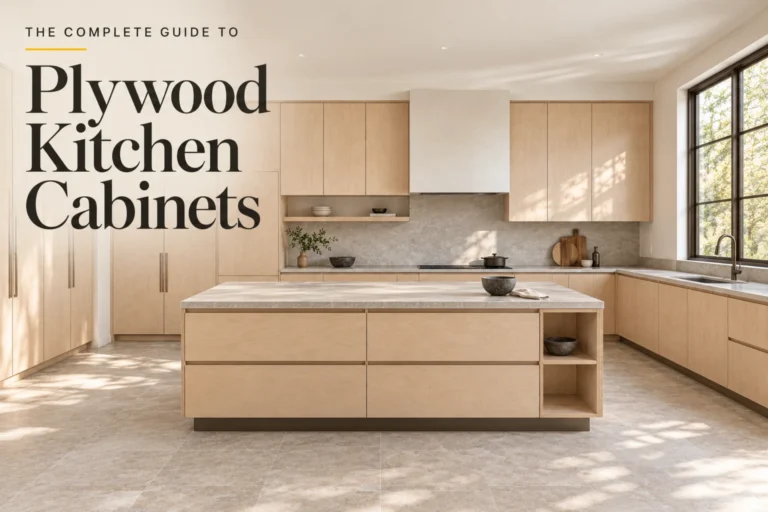 plywood kitchen cabinets