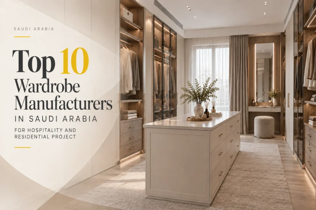 wardrobe manufacturers in Saudi Arabia